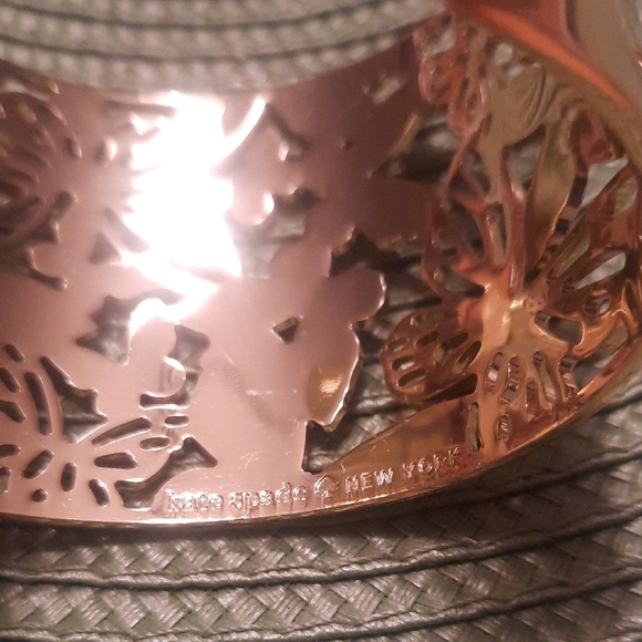 Kate Spade Goldtone Butterfly Cuff - Picture 6 of 7